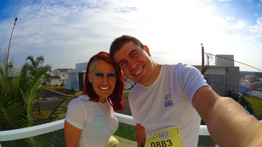 Da janela do nosso quarto...