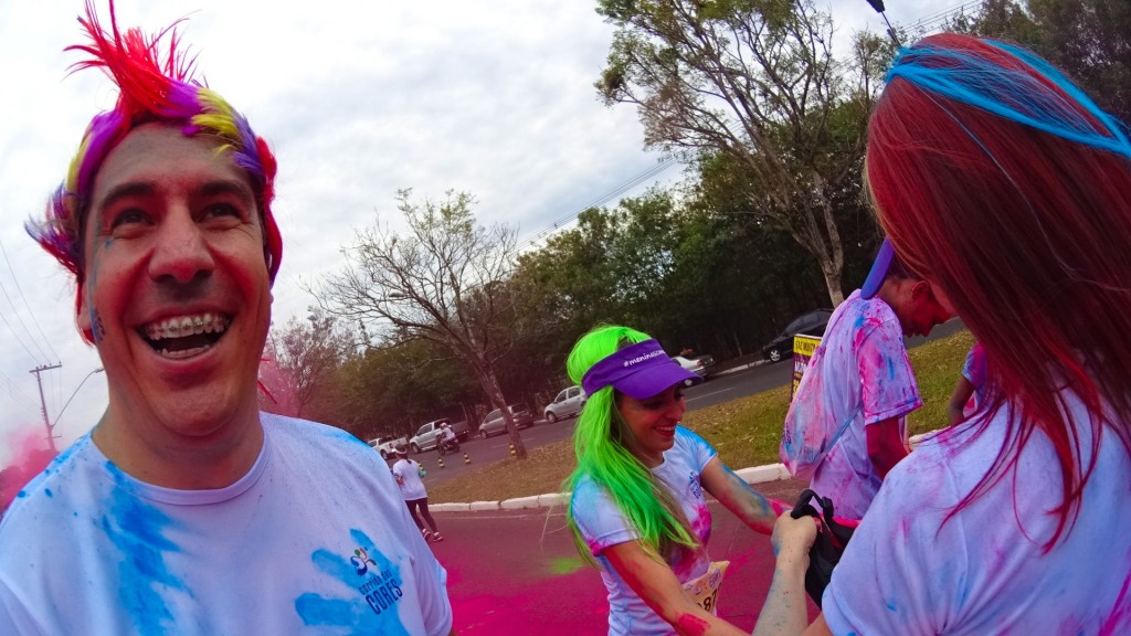 O Fábio gosta de registrar tudo, mas mesmo assim, se divertiu bastante!