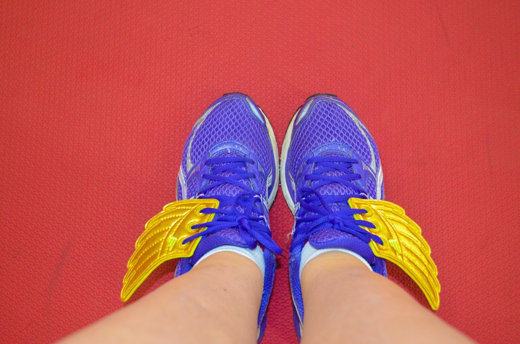 Lógico que já coloquei nos tênis!