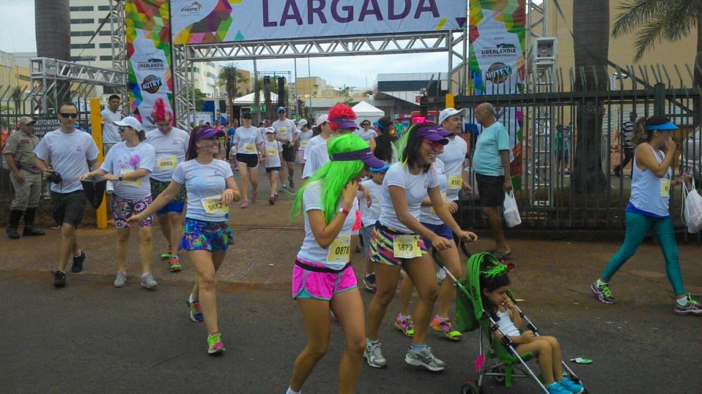 E vai começar a corrida! - Foto do Leandrin