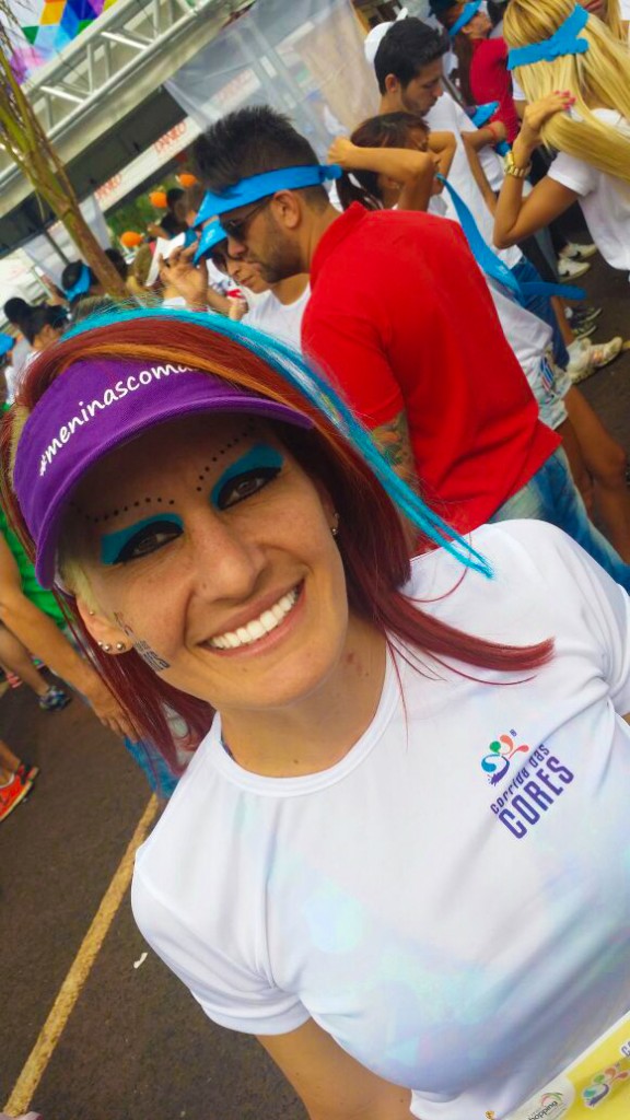 Eu gostei mesmo da maquiagem que fiz... Rs